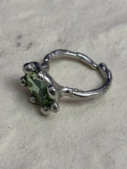 Green Meteor Ring