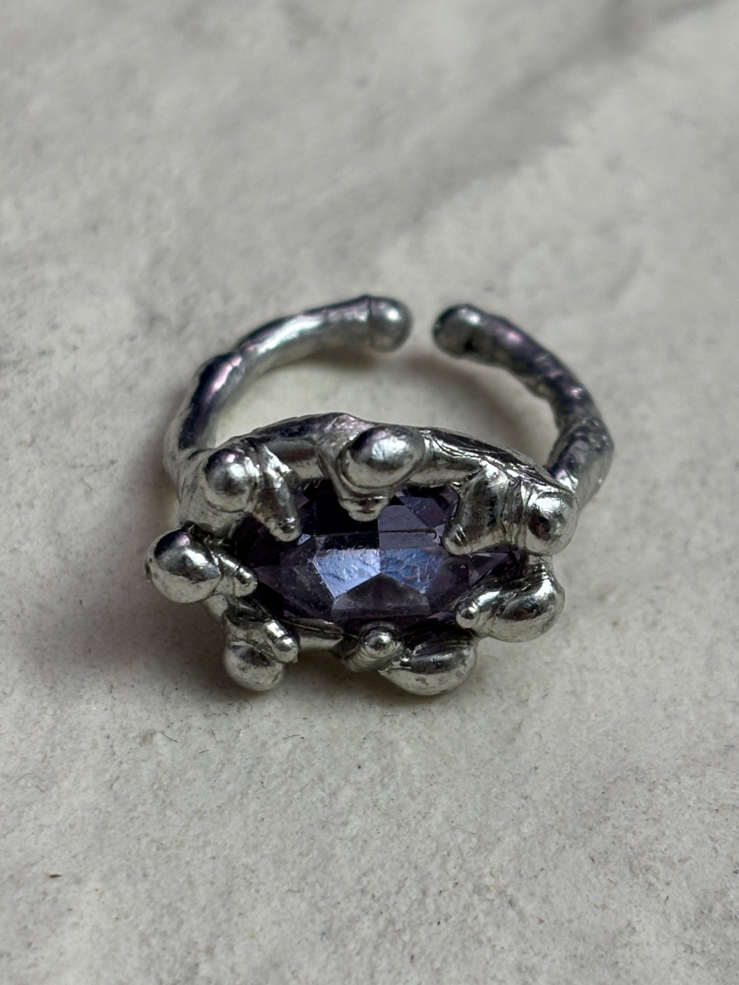 Lavender Meteor Ring