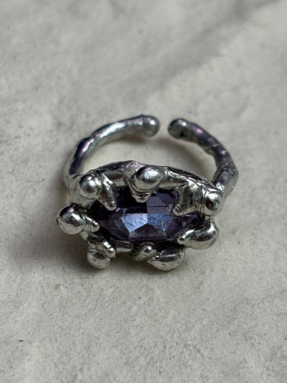 Lavender Meteor Ring