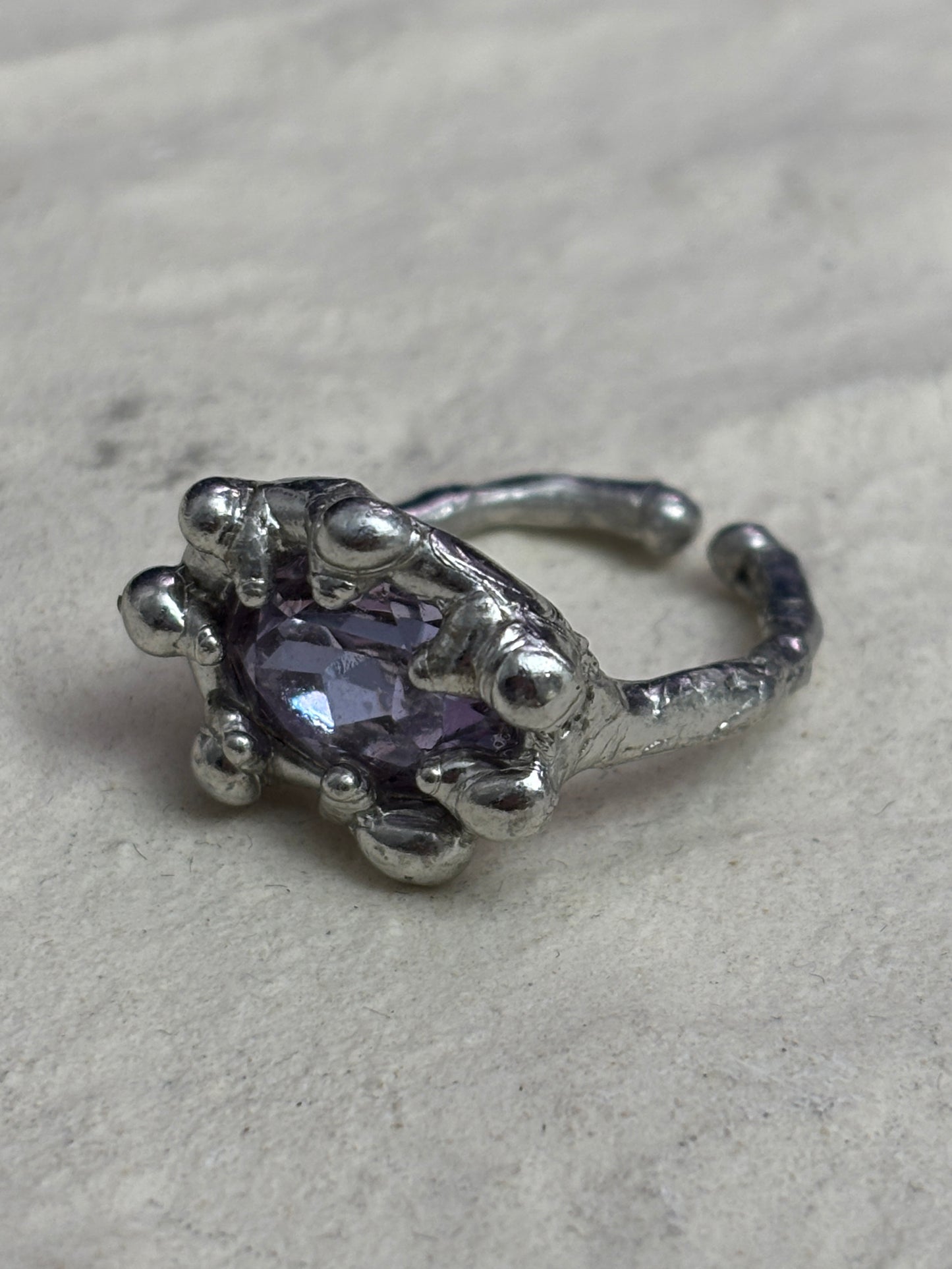 Lavender Meteor Ring