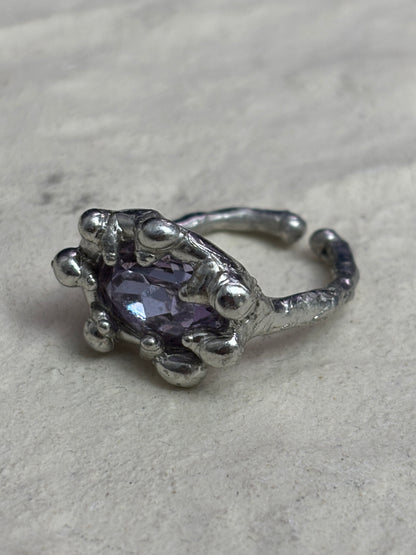 Lavender Meteor Ring