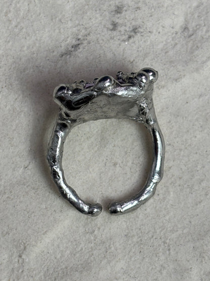 Lavender Meteor Ring