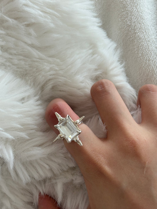 Clear Astroid Ring