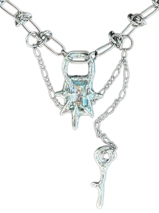 Lock and Key Necklace