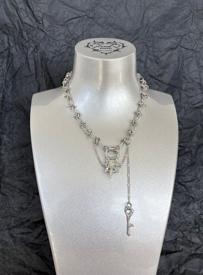 Lock and Key Necklace