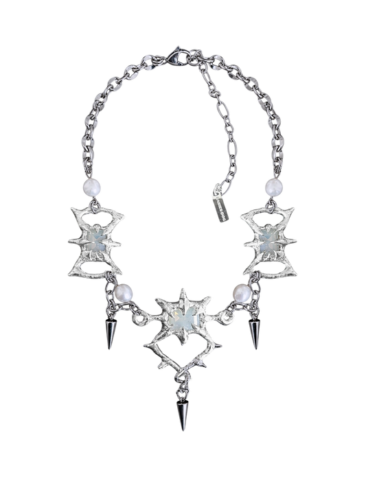 Midnight Candelabra Necklace