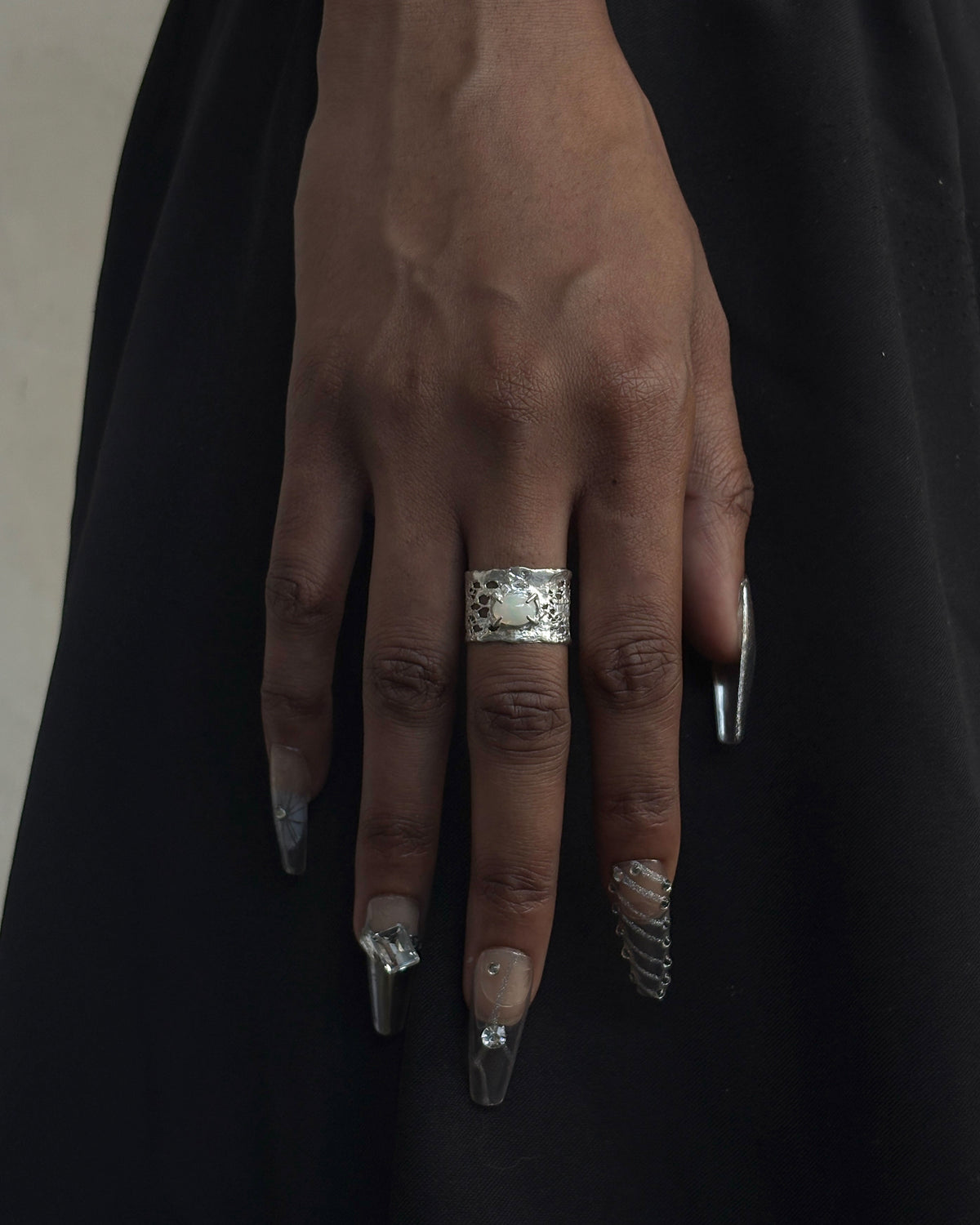 Opal Lace Ring