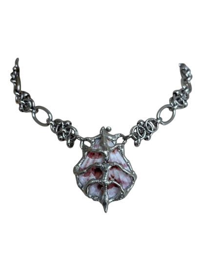 Ribcage Shell Necklace