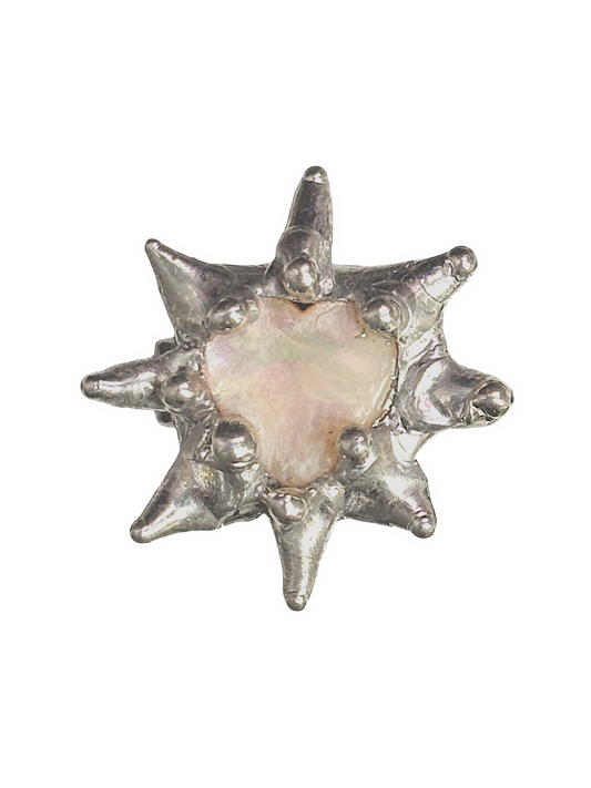 Spiky Heart Ring