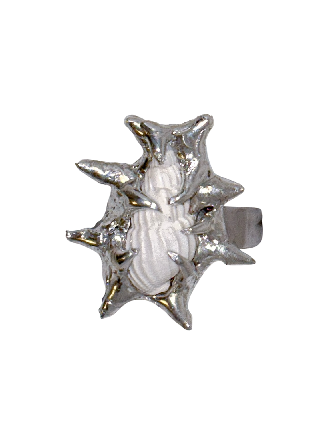 Spiky Seashell Ring