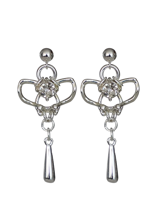 Organic Spine Earrings