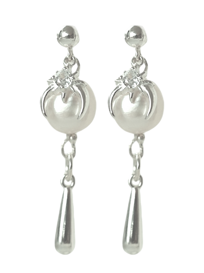 Spiky Pearl Earrings