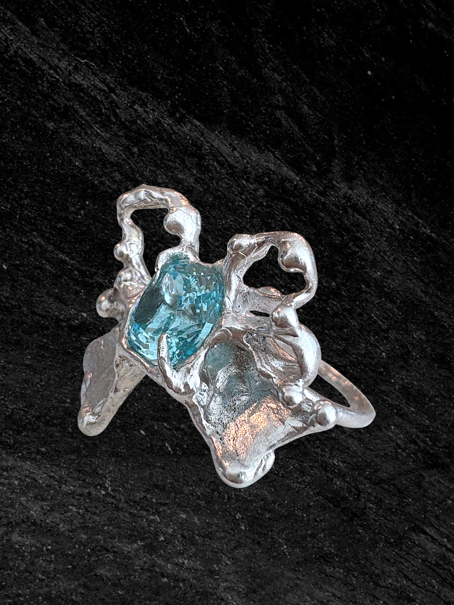 Organic Bow Ring