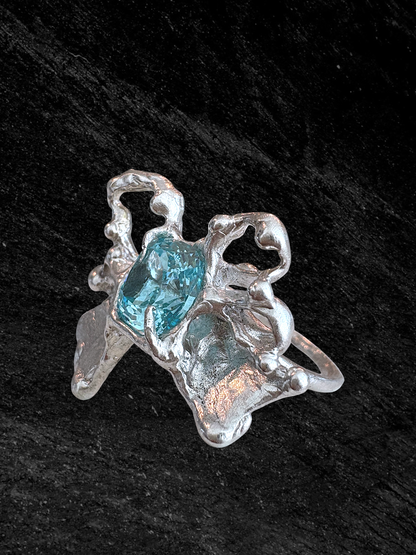 Organic Bow Ring