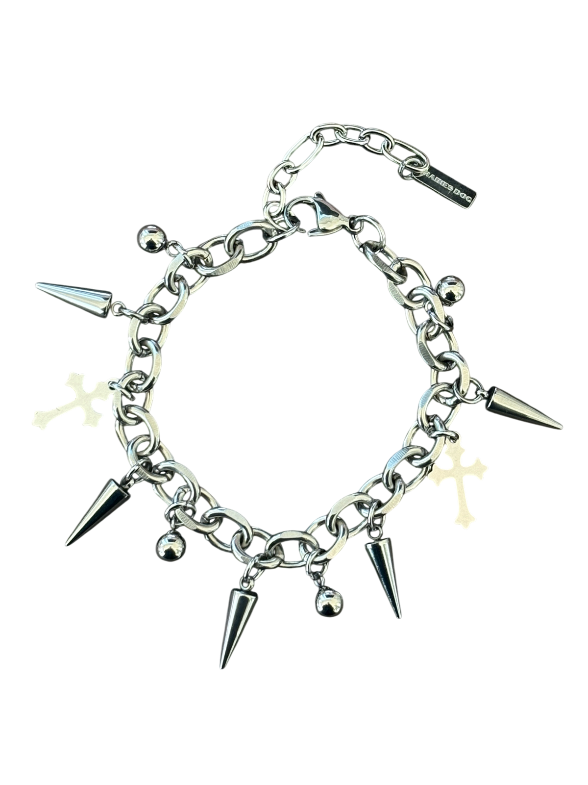 Spiky Cross Bracelet